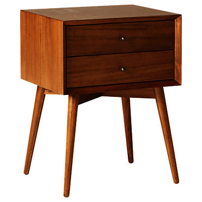 west elm Mid-Century Bedside Table Acorn west elm Mid-Century Bedside Table Acorn